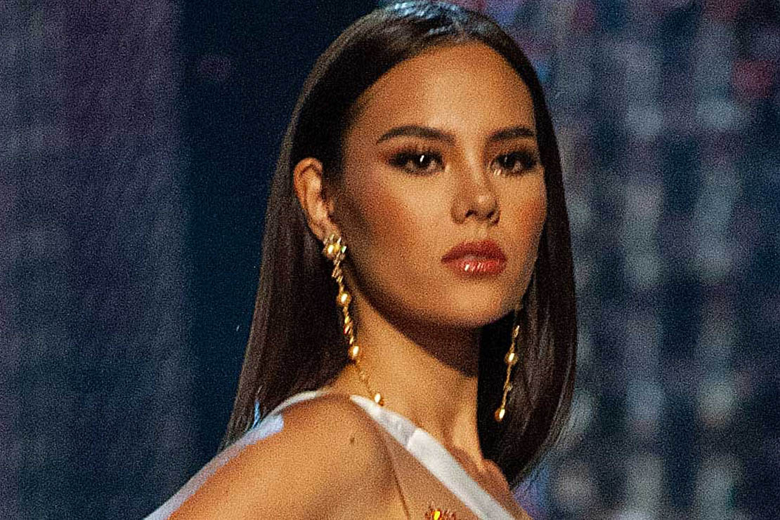 We Love How Catriona Gray Wore Patriotic Ear Jewelry Again!
